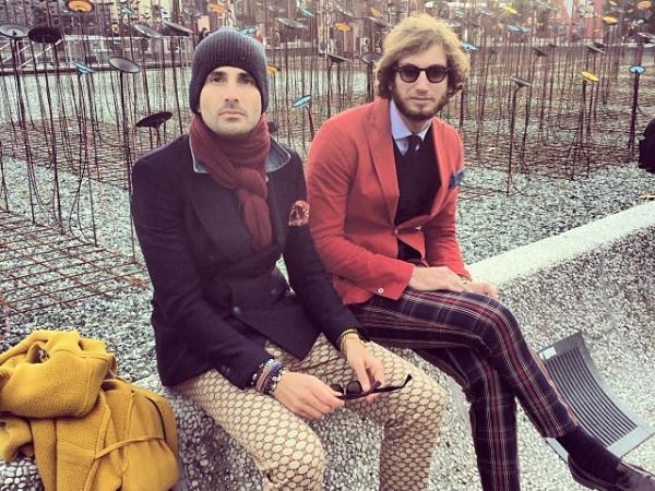 Pitti Uomo 2014 via Instagram